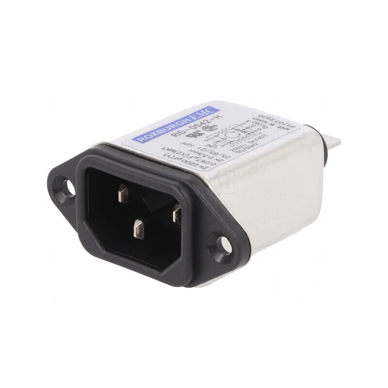 Conector Alimentare AC Soclu Tată 6A 250V | Electronic-mag.ro | Componente Electronice Conector Alimentare AC Soclu Tată 6A 250V | Electronic-mag.ro | Componente Electronice