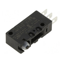 Microîntrerupător SNAP ACTION 5A/250VAC SPDT fără manetă | Electronic-mag.ro | Componente Electronice