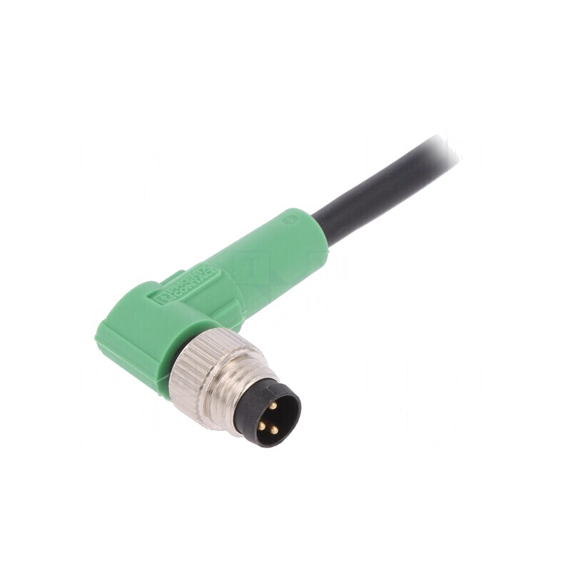 Cablu de conectare M8 3m 250VAC 4A PVC | Electronic-mag.ro | Componente Electronice