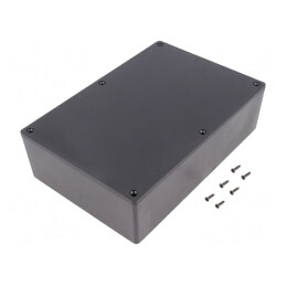 Carcasă universală ABS neagră 150x221x63mm | Electronic-mag.ro | Componente Electronice