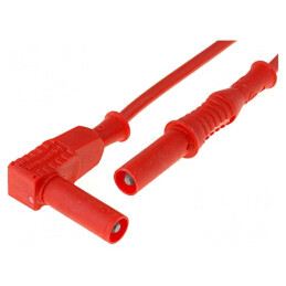 Cablu de măsurare 20A 1m roșu