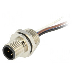Soclu M12 4-PIN tată IP67 CANopen | Electronic-mag.ro | Componente Electronice