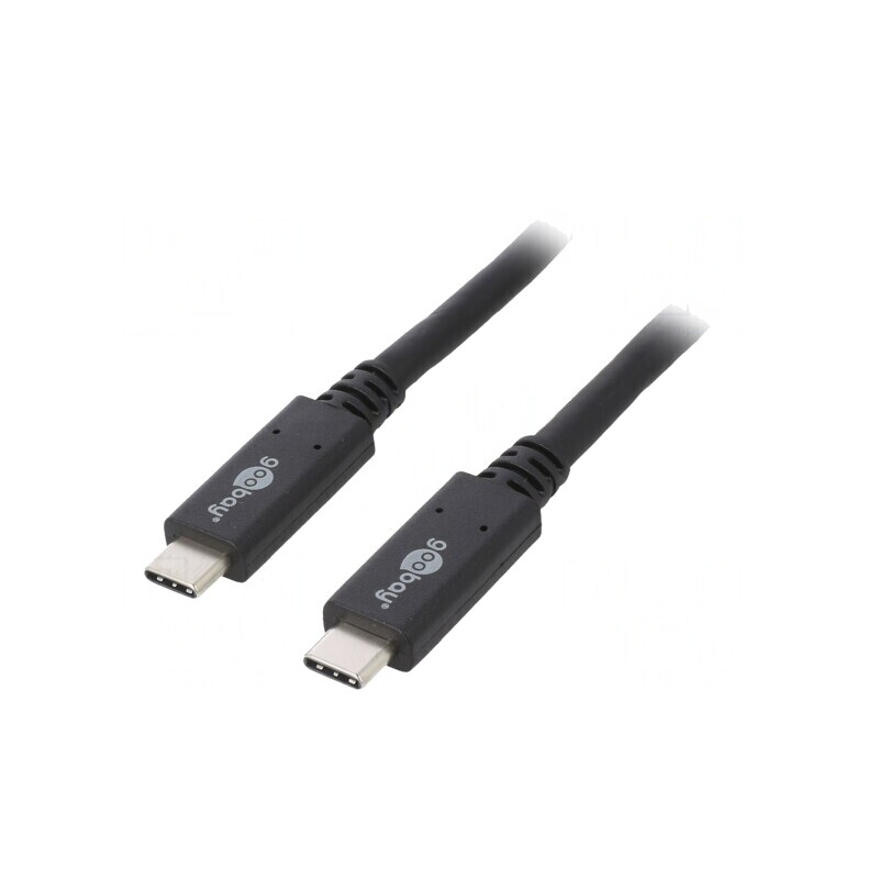 Cablu USB 3.2 USB C 0,5m Negru 20Gbps | Electronic-mag.ro | Componente Electronice Cablu USB 3.2 USB C 0,5m Negru 20Gbps | Electronic-mag.ro | Componente Electronice