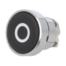 Comutator apăsare 22mm negru | Electronic-mag.ro | Componente Electronice