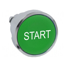 Comutator acționat prin apăsare 22mm verde | Electronic-mag.ro | Componente Electronice