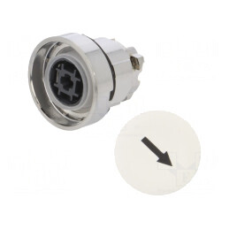 Comutator Apăsare 22mm Alb | Electronic-mag.ro | Componente Electronice