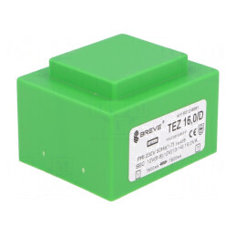 Transformator Encapsulat 16VA 230V AC la 12V 666.6mA | Electronic-mag.ro | Componente Electronice