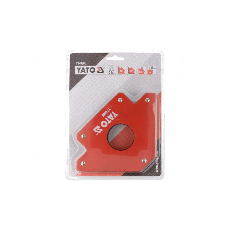 Dispozitiv Fixare Magnetic pentru Sudură 34kg 122x190x25mm | Electronic-mag.ro | Componente Electronice