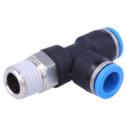 Racord Push-In T 0.95-6 bar PBT | Electronic-mag.ro | Componente Electronice