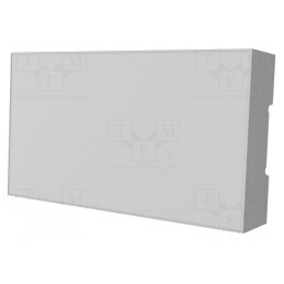 Carcasă pentru șină DIN gri 90x158x32mm