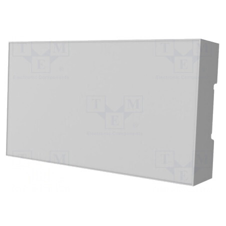 Carcasă pentru șină DIN gri 90x158x32mm | Electronic-mag.ro | Componente Electronice
