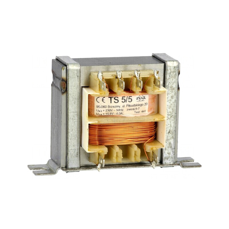 Transformator de Alimentare 5VA 230VAC 15.6V 300mA cu Șurub | Electronic-mag.ro | Componente Electronice