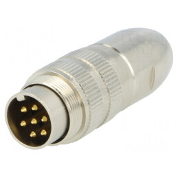 Conector M16 Mufă Tată 7 PIN 5A 250V Drept pentru Cablu