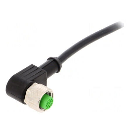 Cablu Conectare M12 4 Pin 1.5m Unghi 30VAC 4A | Electronic-mag.ro | Componente Electronice