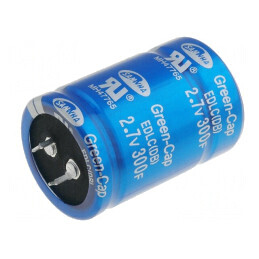 Supercondensator SNAP-IN 300F 2,7V DC 10mm EDLC | Electronic-mag.ro | Componente Electronice