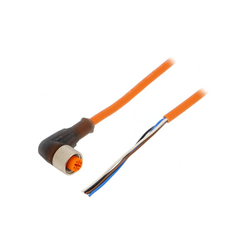 Cablu Conectare M12 4PIN Unghi 2m IP67 | Electronic-mag.ro | Componente Electronice