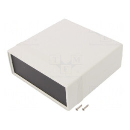 Carcasă ABS Gri IP54 135x134x50mm | Electronic-mag.ro | Componente Electronice