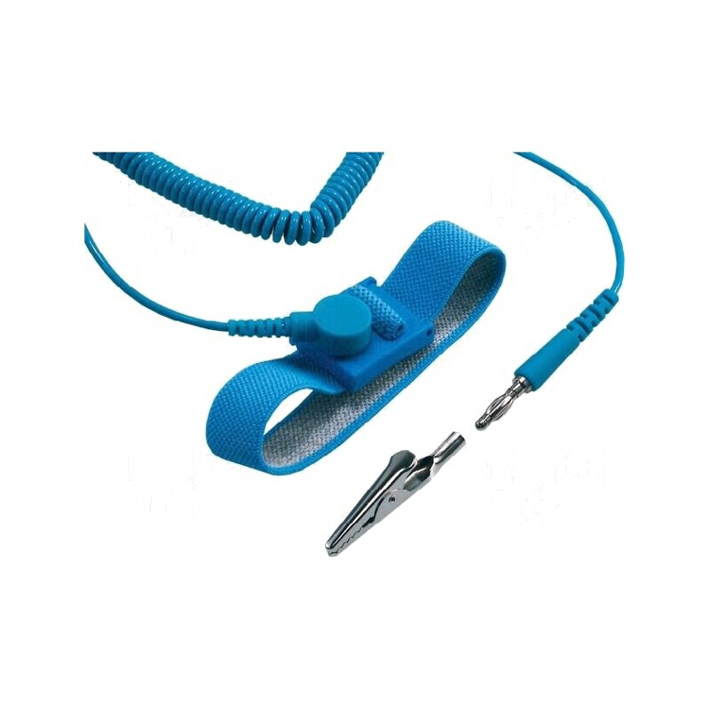 Brățară Antistatică Mână ESD 19mm 2m | Electronic-mag.ro | Componente Electronice