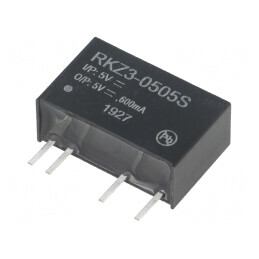 Convertor DC/DC 3W 5V 600mA SIP7 | Electronic-mag.ro | Componente Electronice
