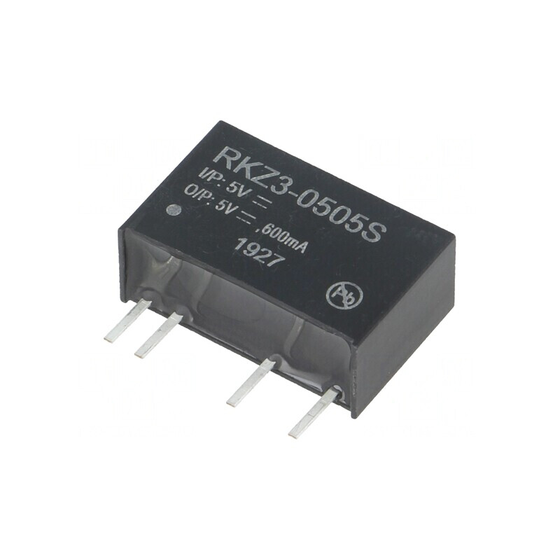 Convertor DC/DC 3W 5V 600mA SIP7 | Electronic-mag.ro | Componente Electronice