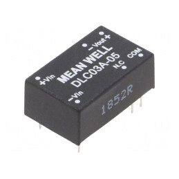 Convertor DC/DC 3W 9-18V la 5V/-5V DIP16 | Electronic-mag.ro | Componente Electronice