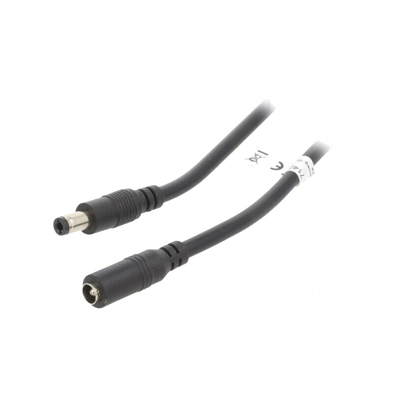 Cablu Alimentare DC 5,5x2,5 mm Negru 10m | Electronic-mag.ro | Componente Electronice Cablu Alimentare DC 5,5x2,5 mm Negru 10m | Electronic-mag.ro | Componente Electronice