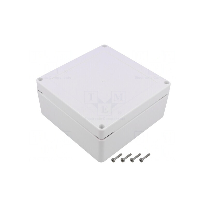 Carcasă Universală 135x135x60mm cu Bucșă din Alamă | Electronic-mag.ro | Componente Electronice