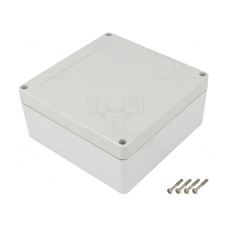 Carcasă Universală 135x135x60mm cu Bucșă din Alamă | Electronic-mag.ro | Componente Electronice