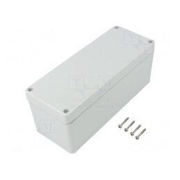 Carcasă Universală cu Bucșă din Alamă 75x190x75mm | Electronic-mag.ro | Componente Electronice