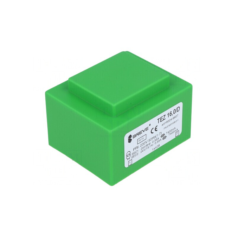 Transformator încapsulat 16VA 230V 24V 333mA | Electronic-mag.ro | Componente Electronice Transformator încapsulat 16VA 230V 24V 333mA | Electronic-mag.ro | Componente Electronice