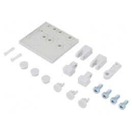 Set balamale poliamidă pentru carcase - 2 buc. | Electronic-mag.ro | Componente Electronice