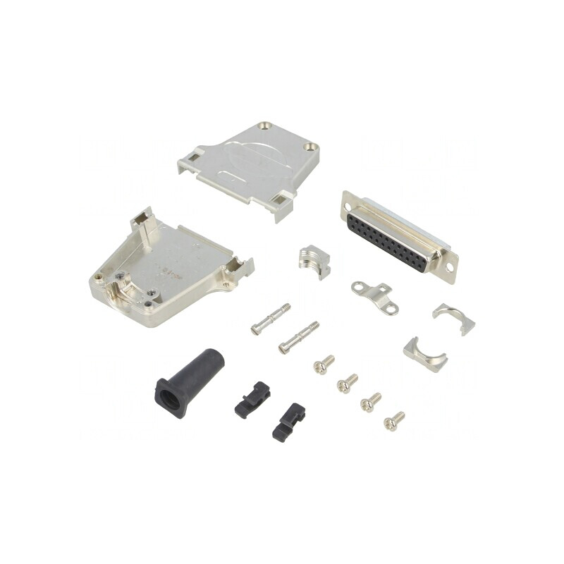 D-Sub 25-Pin Mufă Mamă pentru Lipire pe Cablu - Neagră | Electronic-mag.ro | Componente Electronice D-Sub 25-Pin Mufă Mamă pentru Lipire pe Cablu - Neagră | Electronic-mag.ro | Componente Electronice