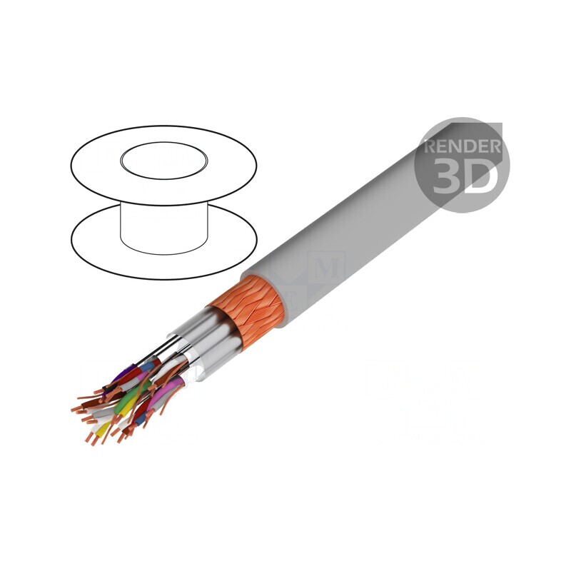 Cablu PVC gri 10x2x0,5mm2 250V cu autostingere | Electronic-mag.ro | Componente Electronice Cablu PVC gri 10x2x0,5mm2 250V cu autostingere | Electronic-mag.ro | Componente Electronice