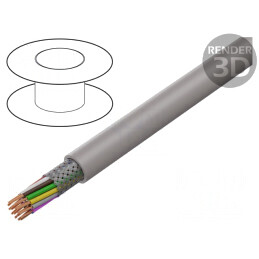 Cablu UNITRONIC® LiHCH 18x0,5mm2 Gri-Bej 60V Fără Halogen | Electronic-mag.ro | Componente Electronice