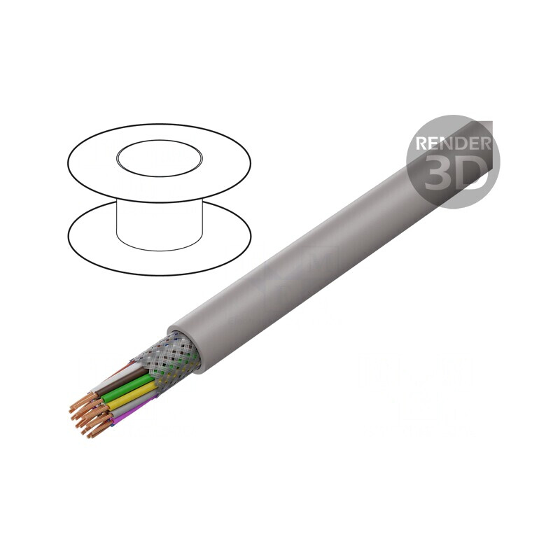 Cablu UNITRONIC® LiHCH 18x0,5mm2 Gri-Bej 60V Fără Halogen | Electronic-mag.ro | Componente Electronice Cablu UNITRONIC® LiHCH 18x0,5mm2 Gri-Bej 60V Fără Halogen | Electronic-mag.ro | Componente Electronice