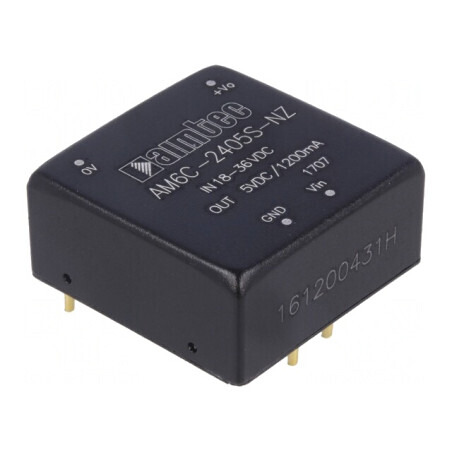 Convertor DC/DC 6W 18-36V la 5V 1.2A | Electronic-mag.ro | Componente Electronice