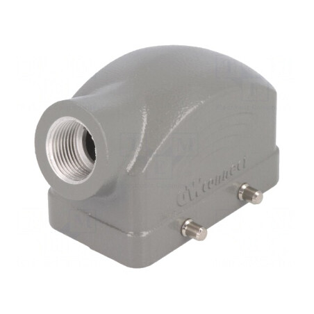 Carcasă pentru conectori HDC 10B metalică pe cablu | Electronic-mag.ro | Componente Electronice