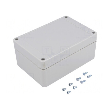 Carcasă universală BOXELEC ABS gri 85x125x56mm | Electronic-mag.ro | Componente Electronice
