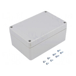 Carcasă universală BOXELEC ABS gri 85x125x56mm | Electronic-mag.ro | Componente Electronice
