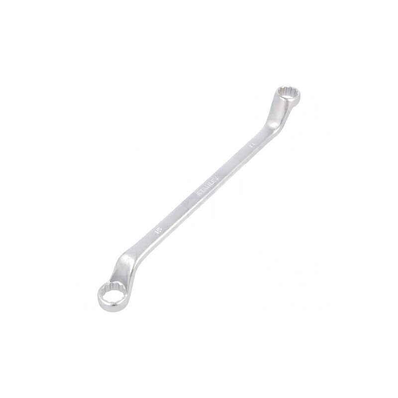 Cheie inelare cotită 14mm/15mm oțel crom-vanadium 239mm | Electronic-mag.ro | Componente Electronice