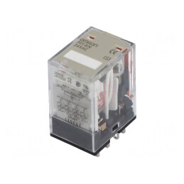 Releu Electromagnetic 4PDT 24VAC 5A | Electronic-mag.ro | Componente Electronice