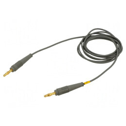 Cablu de măsurare neizolat 2m gri 60VDC 30VAC 19A | Electronic-mag.ro | Componente Electronice