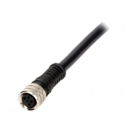 Conector M8 Mamă 4 PIN cu Cablu Nano-Change 3A | Electronic-mag.ro | Componente Electronice