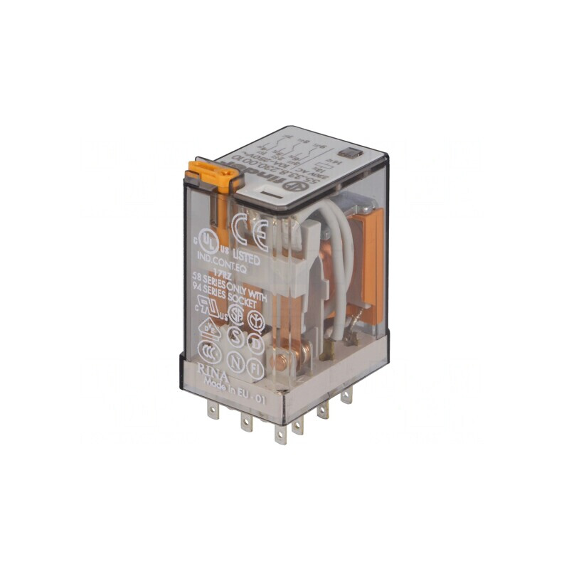 Releu Electromagnetic 3PDT 230VAC 20A | Electronic-mag.ro | Componente Electronice