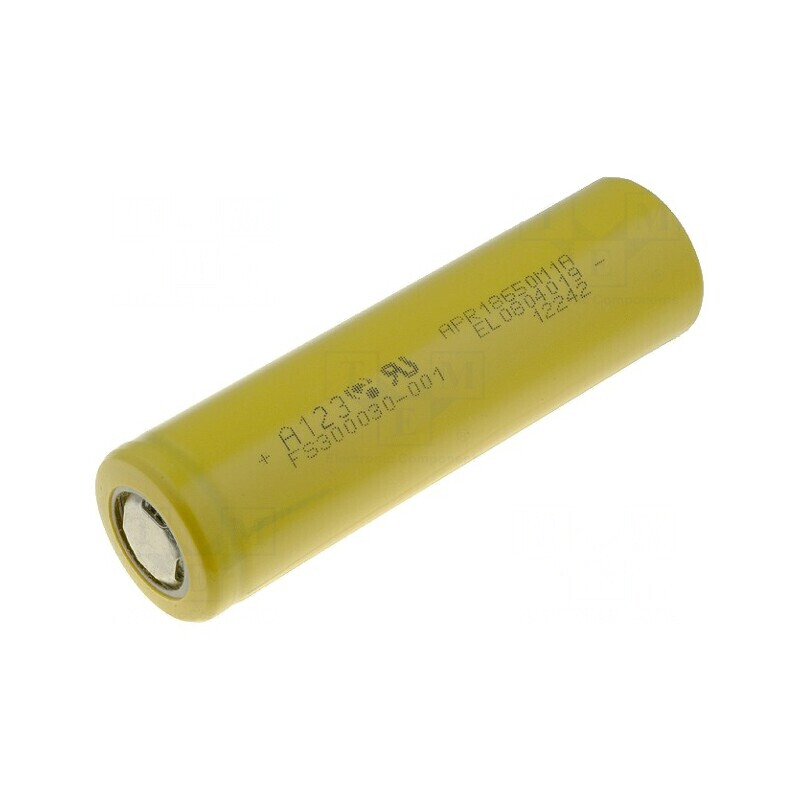 Baterie Li-FePO4 18650 3.3V 950mAh 18x65mm | Electronic-mag.ro | Componente Electronice