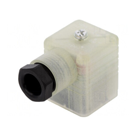 Conector cu Valvă Mufă 18mm 3 PIN 90° Mamă | Electronic-mag.ro | Componente Electronice
