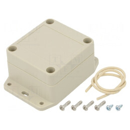 Carcasă Universală cu Lame de Fixare 60x65x40mm | Electronic-mag.ro | Componente Electronice