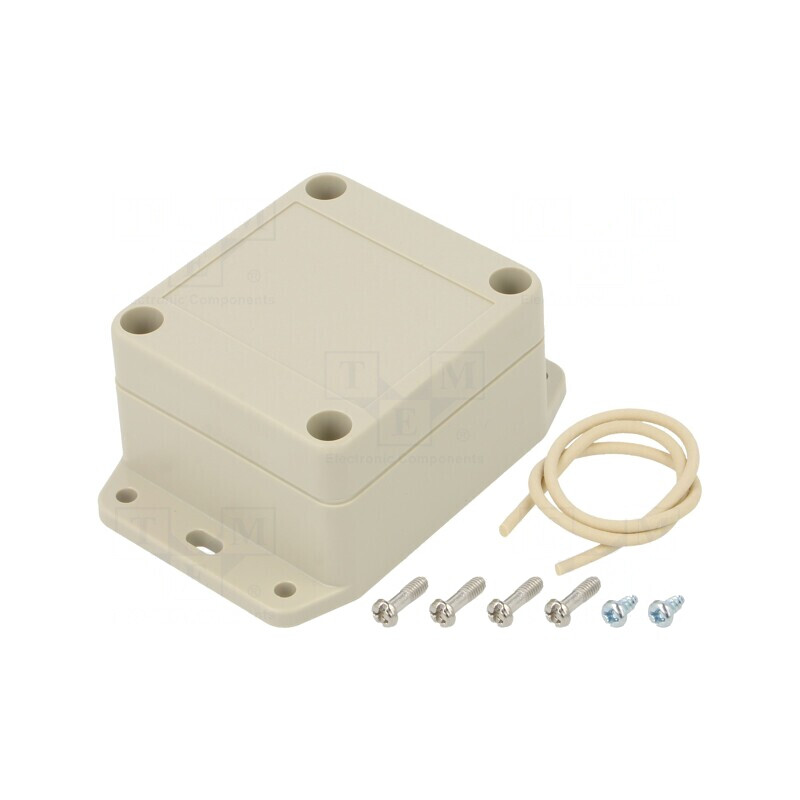 Carcasă Universală cu Lame de Fixare 60x65x40mm | Electronic-mag.ro | Componente Electronice