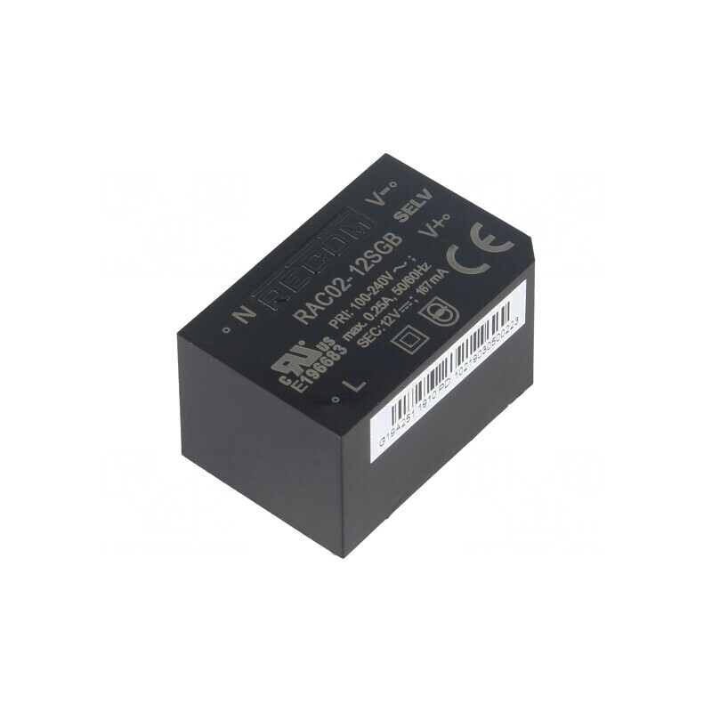 Convertor AC/DC 2W 12V 167mA PCB | Electronic-mag.ro | Componente Electronice