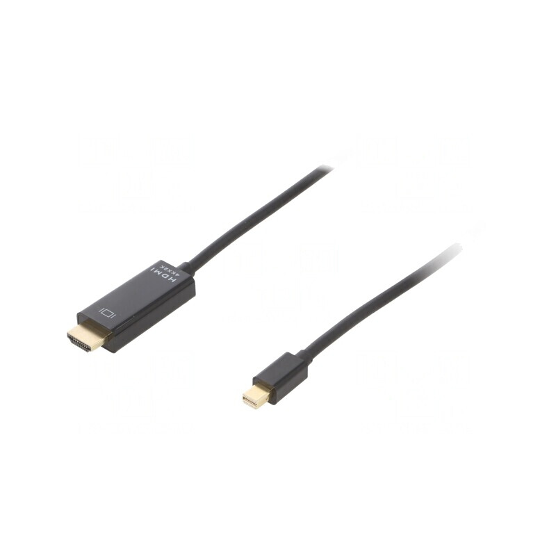 Cablu DisplayPort 1.2 la HDMI și mini DisplayPort PVC | Electronic-mag.ro | Componente Electronice